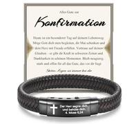 EPVID Comunión Confirmation Geschenk Joven, Konfirmationsgeschenk für Jungen Erstkommunion Geschenke für Jungs Sohn Bruder Bruder Neffen Nikel ahijado von Mama Papa Taufpaten, 11, Nailon, No aplicable