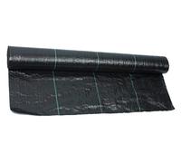 EPYBJYWQ Malla Geotextil Antihierbas Permeable al Agua y Resistente al desgarro Barrera malezas,Tela de Control de malezas Tiene Alta Estabilidad UV(1mx30m/3.3ftx100ft)