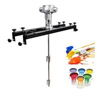EpyGnom Agitador de Aire para IBC de 1000 L, Mezclador Neumático para Tanque con Hélice Plegable y Soporte Telescópico, Herramienta de Mezcla para Máquina Mezcladora de Pintura 3/4HP-Small5Cylinder