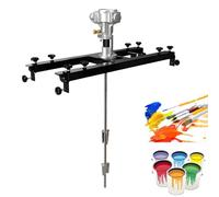 EpyGnom Agitador de Aire para IBC de 1000 L, Mezclador Neumático para Tanque con Hélice Plegable y Soporte Telescópico, Herramienta de Mezcla para Máquina Mezcladora de Pintura 1/2HP-3Cylinder