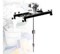 EpyGnom Agitador Neumático IBC, Mezclador de Tanque Neumático con Hélice Plegable de Acero Inoxidable, Perilla de Bloqueo Retráctil, para Pintura, Recubrimiento, Tinta, Pegamento 1HP-Large5Cylinder
