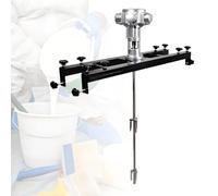 EpyGnom Agitador Neumático IBC, Mezclador de Tanque Neumático con Hélice Plegable de Acero Inoxidable, Perilla de Bloqueo Retráctil, para Pintura, Recubrimiento, Tinta, Pegamento 3/4HP-Small5Cylinder