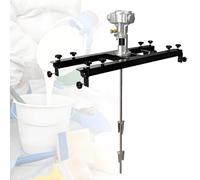 EpyGnom Agitador Neumático IBC, Mezclador de Tanque Neumático con Hélice Plegable de Acero Inoxidable, Perilla de Bloqueo Retráctil, para Pintura, Recubrimiento, Tinta, Pegamento 1/2HP-3Cylinder