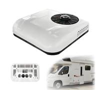 EpyGnom Aire Acondicionado de Techo para Autocaravana, 12 V/24 V, para Estacionamiento, para Camión, Montacargas, Vehículo de Construcción, Grúa y Furgoneta, Silencioso y de Perfil Bajo White-12V
