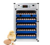 EpyGnom Incubadoras de Huevos Volteador Automático Control de Temperatura y Humedad Criadora para Pollitos Aves de Corral para Gansos Patos Pavos Codornices Loros Palomas 340eggs