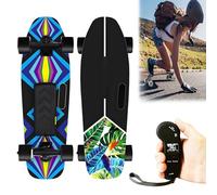 EpyGnom Longboard Profesional, Patinetas Eléctricas Adultos Todoterreno, Mountain Board con Control Remoto LCD, Ajuste de 4 Velocidades, Alcance de 15 Km, para Trucos y Skateparks B