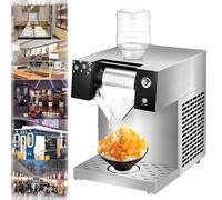 EpyGnom Máquina para Hacer de Copos de Nieve, Granizadora Maquina Profesional, Velocidad Ajustable, Enfriamiento Rápido, para Hacer Helados Caseros, para Fiestas Panaderías, Cafeterías 180kg