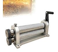 EpyGnom Molino Manual de Rodillos para Láminas de Cera de Abeja, Máquina de Estampado de Cera CE Abeja con Molde de Aleación de Aluminio, Molde de estampación de Cera de Abejas de 280 x 50 mm 5.4mm