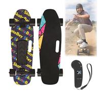 EpyGnom Patineta Eléctrica Profesional, Longboard Todoterreno, Mountainboard con Control Remoto de 4 Velocidades, Autonomía de 15 Km/9,3 Millas, para Desplazamientos Diarios J
