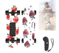 EpyGnom Patineta Eléctrica Profesional, Longboard Todoterreno, Mountainboard con Control Remoto de 4 Velocidades, Autonomía de 15 Km/9,3 Millas, para Desplazamientos Diarios B