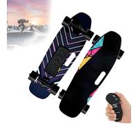 EpyGnom Patineta Eléctrica Todoterreno, Tabla de Montaña Profesional, 7 Capas de Arce, con Control Remoto, 4 Velocidades, Ruedas con Amortiguación y Asa de Transporte, Ascenso de 30° A