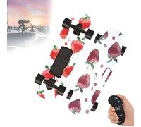 EpyGnom Patineta Eléctrica Todoterreno, Tabla de Montaña Profesional, 7 Capas de Arce, con Control Remoto, 4 Velocidades, Ruedas con Amortiguación y Asa de Transporte, Ascenso de 30° G