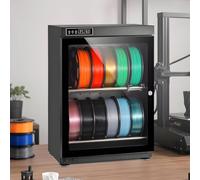 EpyGnom Secador Filamentos para Impresora 3D, Caja Almacenamiento Antihumedad con Deshumidificador, Resistente a La Humedad, con Control Automático De Humedad, para Pla, Abs Y Petg 2Tier