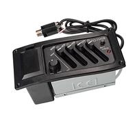 EQ-7545R - Pastilla piezoeléctrica ecualizadora de 4 bandas para guitarra acústica