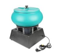 eQianyuan Pulidora Vibratoria para Joyería de 12 L, Máquina de 250 W | Para Joyería, Gemas y Piezas Metálicas; El Pulido Vibratorio Ayuda a Pulir, Desbarbar y Alisar Superficies