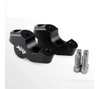 EQJSHL Abrazadera De Manillar Motocicleta Elevada Y Extensible para S1000XR 2019-2023, Accesorios Ajuste Altura del Elevador Elevador Manillar CNC(Negro 1)