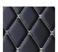 EQJSHL Alfombrilla para Maletero De Coche para Mitsubishi para Outlander, Cubierta Trasera para Maletero, Revestimiento Interior para Maletero Maleteros Estera Impermeable(Negro Blanco,X-2)