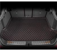 EQJSHL Alfombrilla para Maletero De Coche para Q3 2019-2025, Cubierta Protectora De Carga Trasera, Alfombra, Accesorios para El Interior Maleteros Estera Impermeable(Negro-Rojo)