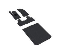 EQJSHL Alfombrillas Antideslizantes para El Suelo del Coche para Mitsubishi para Outlander 2011-2024 Juego Alfombrillas El Maletero Y El Maletero Alfombrillas Antideslizantes(Negro 2)