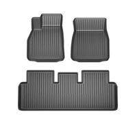 EQJSHL Alfombrillas De Coche para Tesla para Model S 2024 2023-2021, Impermeables, Antideslizantes, Sin Olor, Revestimientos De Carga De TPE Alfombrillas Antideslizantes(Negro 1)