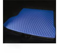 EQJSHL Alfombrillas De Maletero para VW para Golf 8 2021, De Cuero, Impermeables, con Protector De Bandeja De Carga Y Protector De Suelo. Antideslizante(Azul)