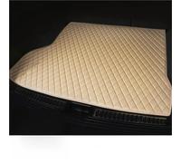 EQJSHL Alfombrillas De Maletero para VW para Golf 8 2021, De Cuero, Impermeables, con Protector De Bandeja De Carga Y Protector De Suelo. Antideslizante(Beige)