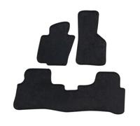 EQJSHL Alfombrillas El Suelo del Coche Antideslizantes para VW para MAGOTAN B7L 3 Piezas 2012-2016 Juego De Alfombras con Moldura De Respaldo(Color 2)