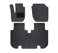 EQJSHL Alfombrillas para El Suelo del Coche Antideslizantes para Chevy Camaro 2016-2022, Resistentes Al Agua, para Todo Tipo De Clima, Juego De Alfombrillas A Medida(Negro 1)