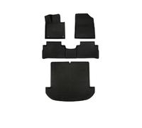 EQJSHL Alfombrillas para El Suelo del Coche, Antideslizantes, para Hyundai para Santa Fe 2021-2023 (Solo Modelo Sin Aceite Ni Electricidad) XPE LHD(ABlack 1)