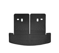 EQJSHL Alfombrillas para El Suelo del Coche, Antideslizantes, para Hyundai para Santa FE De 6/7 Plazas De 2024 (Modelo Sin Aceite Ni Electricidad)(Negro 3)