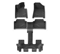EQJSHL Alfombrillas para El Suelo del Coche Antideslizantes para Hyundai para Santa Fe De 6/7 Plazas (sin Aceite Ni Electricidad) con Timón Izquierdo(LHD 4 Piezas)