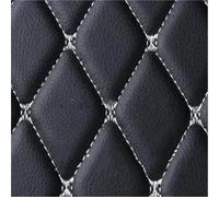 EQJSHL Alfombrillas para Maletero De Coche para Cadillac CTS SRX 2010-2016, Fundas Protectoras para Maletero Alfombra Interior Maleteros Estera Impermeable(Negro Blanco,X-2)