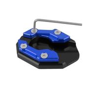 EQJSHL Almohadilla para Placa De Caballete Lateral De Motocicleta para NMAX155 XMAX300 2015-2021. Extensor De Pata De Cabra. Motocicleta Soporte Extensión Pie(Azul 1)