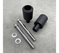 EQJSHL Deslizadores De Chasis De Motocicleta, Protectores Antichoque Y Anticaídas para H&Onda para CBR 600 RR 600RR para CBR600RR para CBR600 RR 2003-2006 Deslizadores De Marco(Negro)