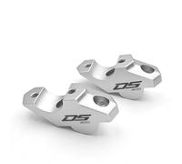 EQJSHL Elevador De Manillar para Motocicleta para Voge DSX 900 DS900X 2024- con Adaptador Extensión Y Abrazadera Elevador Manillar CNC(Plata)