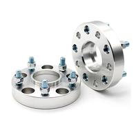 EQJSHL Espaciadores De Rueda De Automóvil para Nissan 350Z 370Z GTR para Maxima para Altima para Fuga para Leaf para Maxima para Bluebird Calzas Junta de Brida(Plata,15mm)