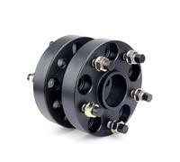 EQJSHL Espaciadores De Rueda De Coche para Subaru BRZ para Impreza XV G4 para Anesis para Forester para Outback Espaciadores, Cuñas para Bujes Junta de Brida(Negro,15mm)