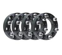 EQJSHL Espaciadores De Rueda De Coche para Toyota para Landcruiser para Patrol para Pajero para HILUX 24 Cuñas Espaciador De Rueda Junta de Brida(40mm)