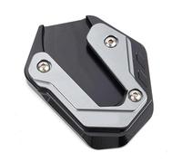 EQJSHL Extensor De Pata De Cabra para Motocicleta para MT07 MT09 Tracer 9 7 GT XSR 700 900 R125 R7 XJ6 FZ6 Motocicleta Soporte Extensión Pie(Titanio)