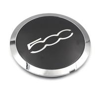 EQJSHL Juego De Tapacubos Centrales para Fiat 500 68078419AC 68078421AC, Tapacubos Antipolvo 51884863 De 133 Mm(1PCS 133mm)
