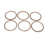 EQJSHL Junta De Motor Para Motocicleta Para Para Ninja 400 EX400 2018-2023 Para Z400 ER400 2019-2023 11061-1249 Junta Del Tubo De Escape Juntas De Motore Moto(6 piezas)