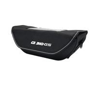 EQJSHL Moto Bolsa Bolsa De Almacenamiento para Manillar De Motocicleta para B&MW G310 R GS G310R G310GS, Impermeable, Paquete De Colocación De Herramientas De Viaje Bolsa de Herramienta(Negro 1)