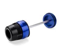 EQJSHL Protector Antichoque para Eje De Rueda Trasera De Motocicleta para B&MW R 1300 R1300 GS 1300GS GS1300 R1300GS 2023-2025 Deslizadores De Marco(Azul)