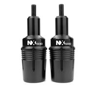 EQJSHL Protector De Carenado Deslizante para Motocicleta para H&Onda NX500, NX 500, para CB500, para Hornet 500 Y NX400 (2023-2024) Deslizadores De Marco(Negro)