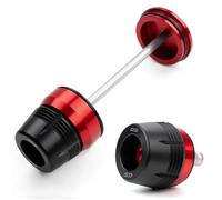 EQJSHL Protector De Transmisión Final De Rueda Trasera para B&MW R1200GS R1250GS Rallye R 1200 1250 GS Adventure ADV LC GSA Deslizadores De Marco(Rojo,X-1)