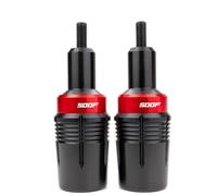 EQJSHL Protectores De Chasis para Motocicleta, Protectores contra Impactos Y Carenado para H&Onda para CB500F para CB 500F Protector contra Caídas Deslizadores De Marco(Rojo)