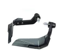 EQJSHL Protectores De Mano Manillar De Motocicleta para Suzuki Bandit GSF250 600 650 1200 1250 S Protector De Mano Cubierta De Parabrisas Protector Guardamanos(Negro,X2)