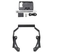 EQJSHL Soporte para Placa De Navegación GPS De Motocicleta para H&Onda NC750X, NC750XAM, NC750X DCT 2021-2025. Soporte para Teléfono Móvil. Fija Bracket(Negro 2)