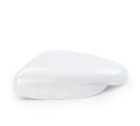 EQJSHL Tapa De La Carcasa del Espejo Retrovisor Exterior para Kia para Forte para Ceed (2014-2018) Cubierta Protectora Lateral para Puertas Cubierta Espejo Retrovisor(L Blanco)