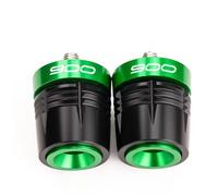 EQJSHL Tapones, Tapas Y Deslizadores para Manillar De Motocicleta para K&awasaki Z900, Z650 Z750 Z400 Z800 para Ninja 400 650 para Versys 650 Z 900 RS SE Deslizadores De Marco(Verde,X-5)